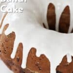 chocolate bundt cake with glaze