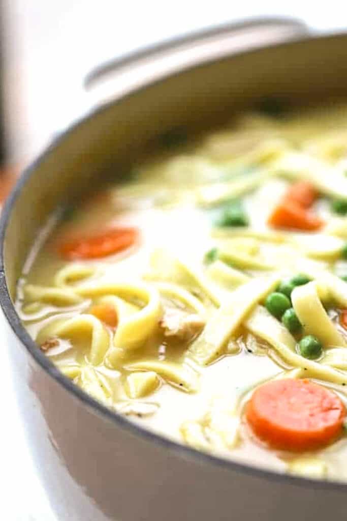easy chicken and vegetable soup