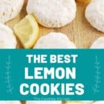 powdered sugar lemon cookies, lemon cooler cookies recipe.