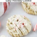 peppermint meltaway cookies, holiday cookie recipe