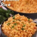 spanish rice recipe with salsa