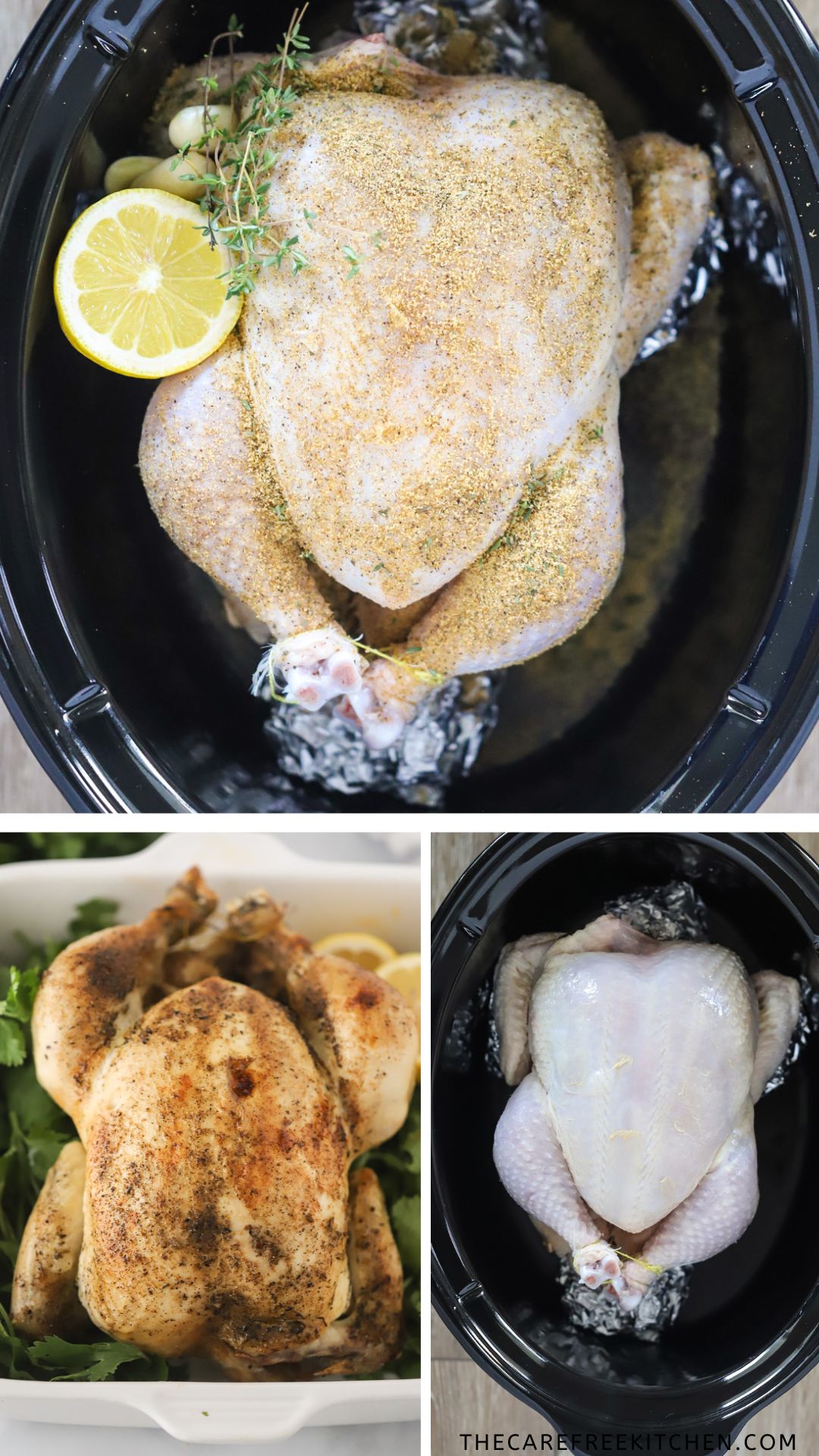 Lemon Pepper Rotisserie Chicken - The Carefree Kitchen