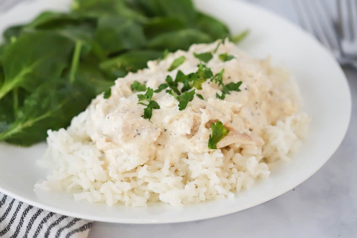 Crockpot Chicken & Gravy - Plain Chicken