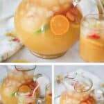 tropical breakfast punch, easy brunch drink recipe, best breakfast drink recipe. fruit punch tropical, tropical punch.