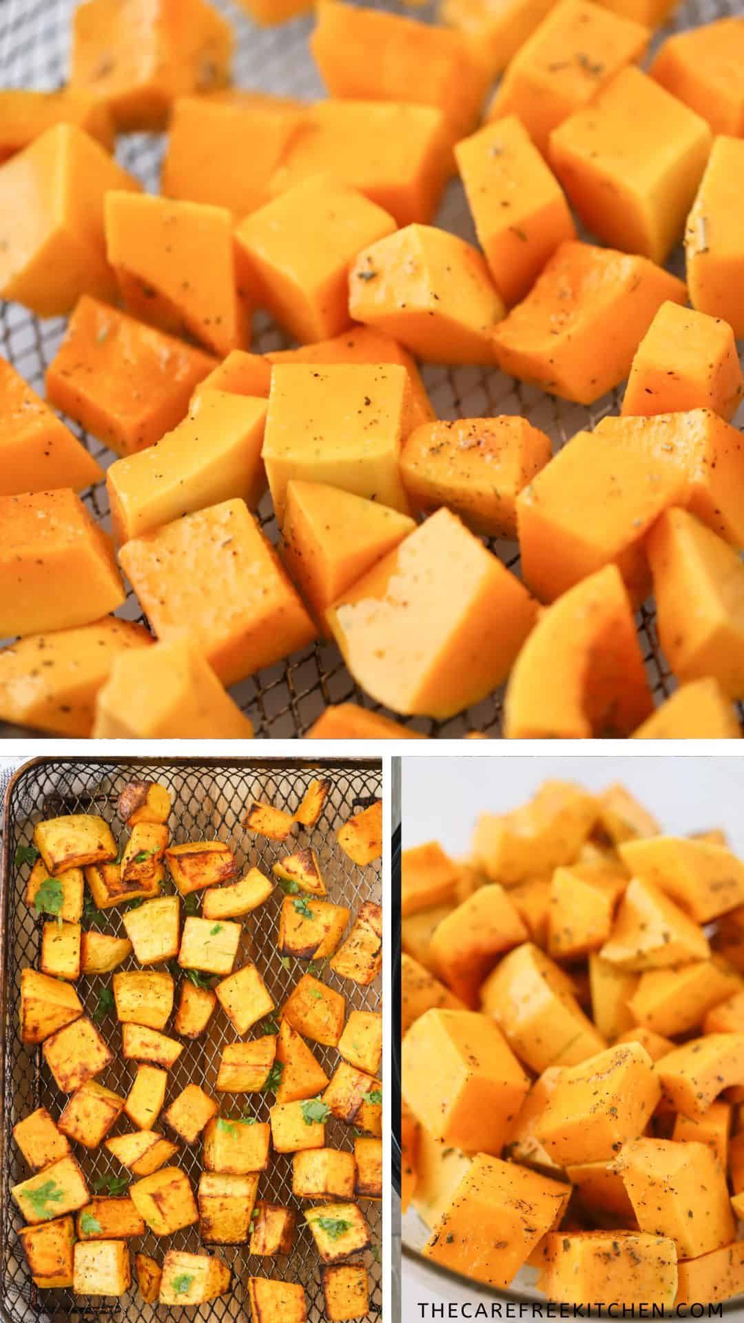 Air Fryer Squash Recipe The Carefree Kitchen   Air Fryer Squash Pin 2 1 