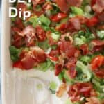 recipe for blt dip, easy cold appetizers