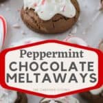 peppermint melt away cookies