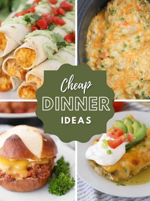 Cheap Dinner Ideas Story
