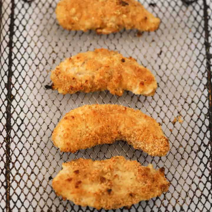 Extra Crispy Air Fryer Chicken Tenders - The Carefree Kitchen
