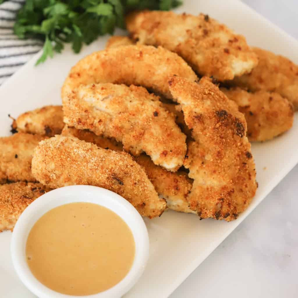 how to make the best air fryer chicken tenders.