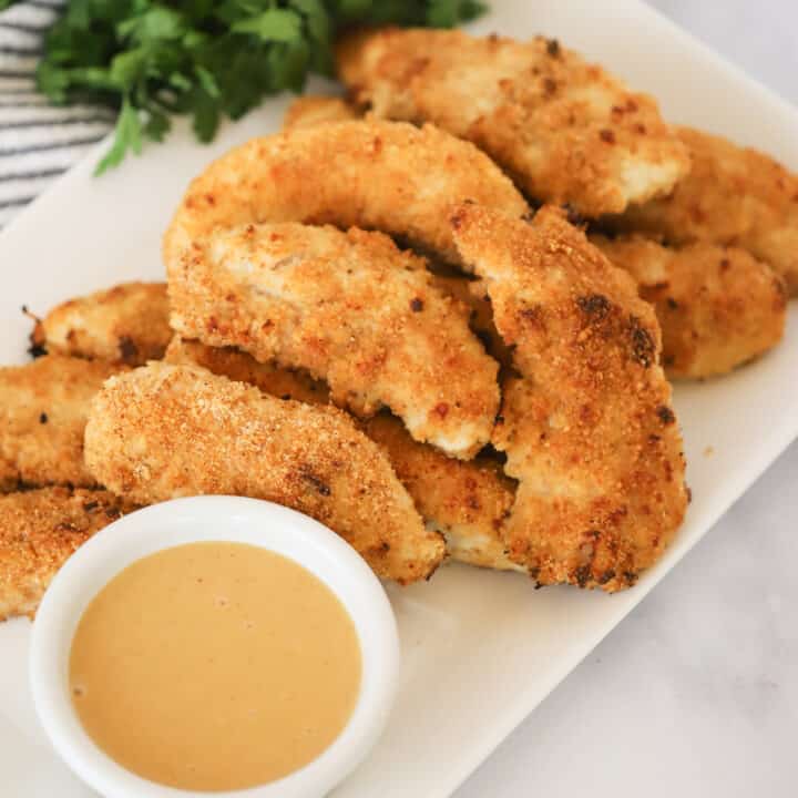 Extra Crispy Air Fryer Chicken Tenders The Carefree Kitchen