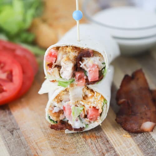 how to make the best Chicken Bacon Wrap recipe