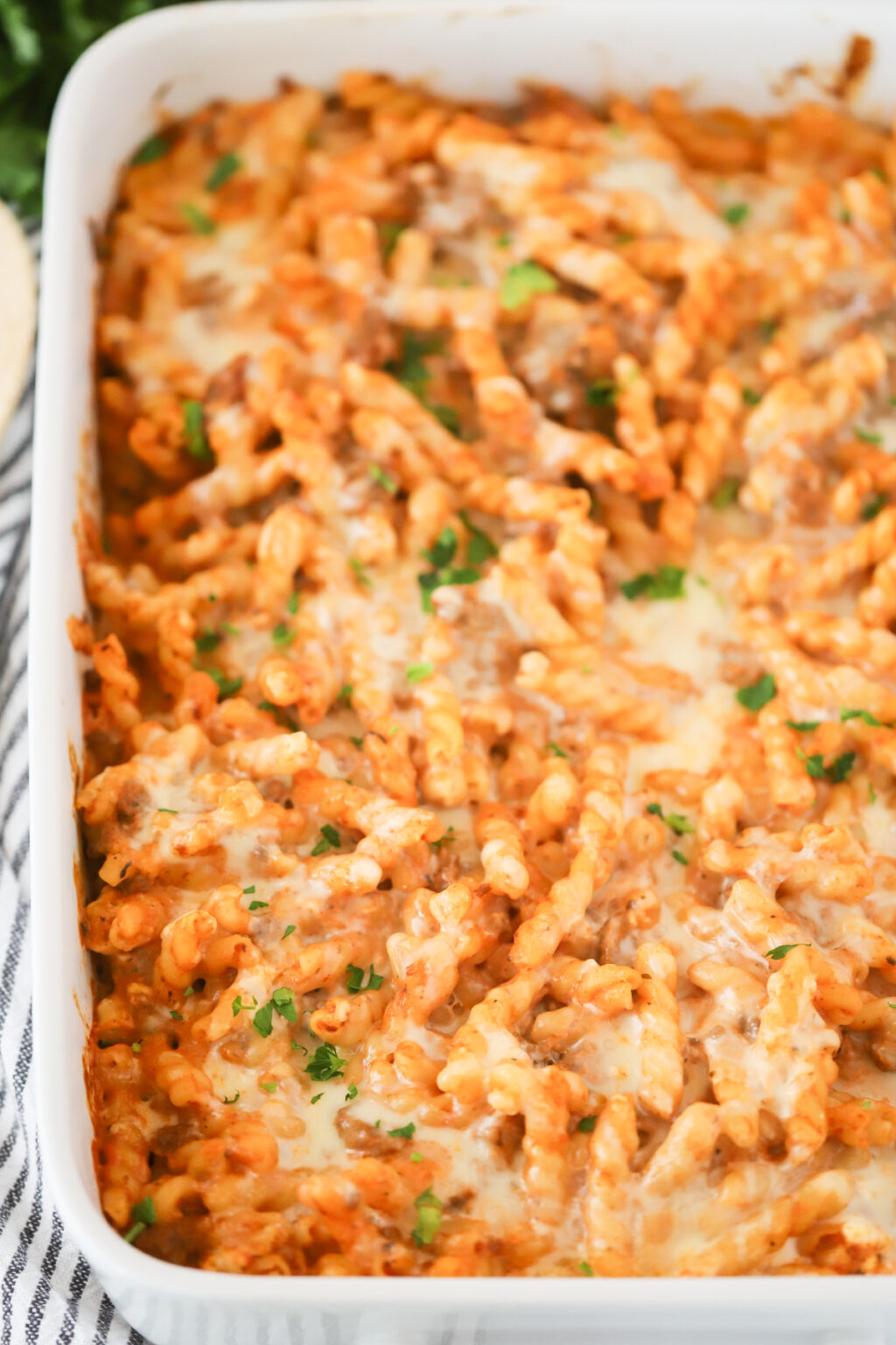 Ground Beef Pasta Bake The Carefree Kitchen