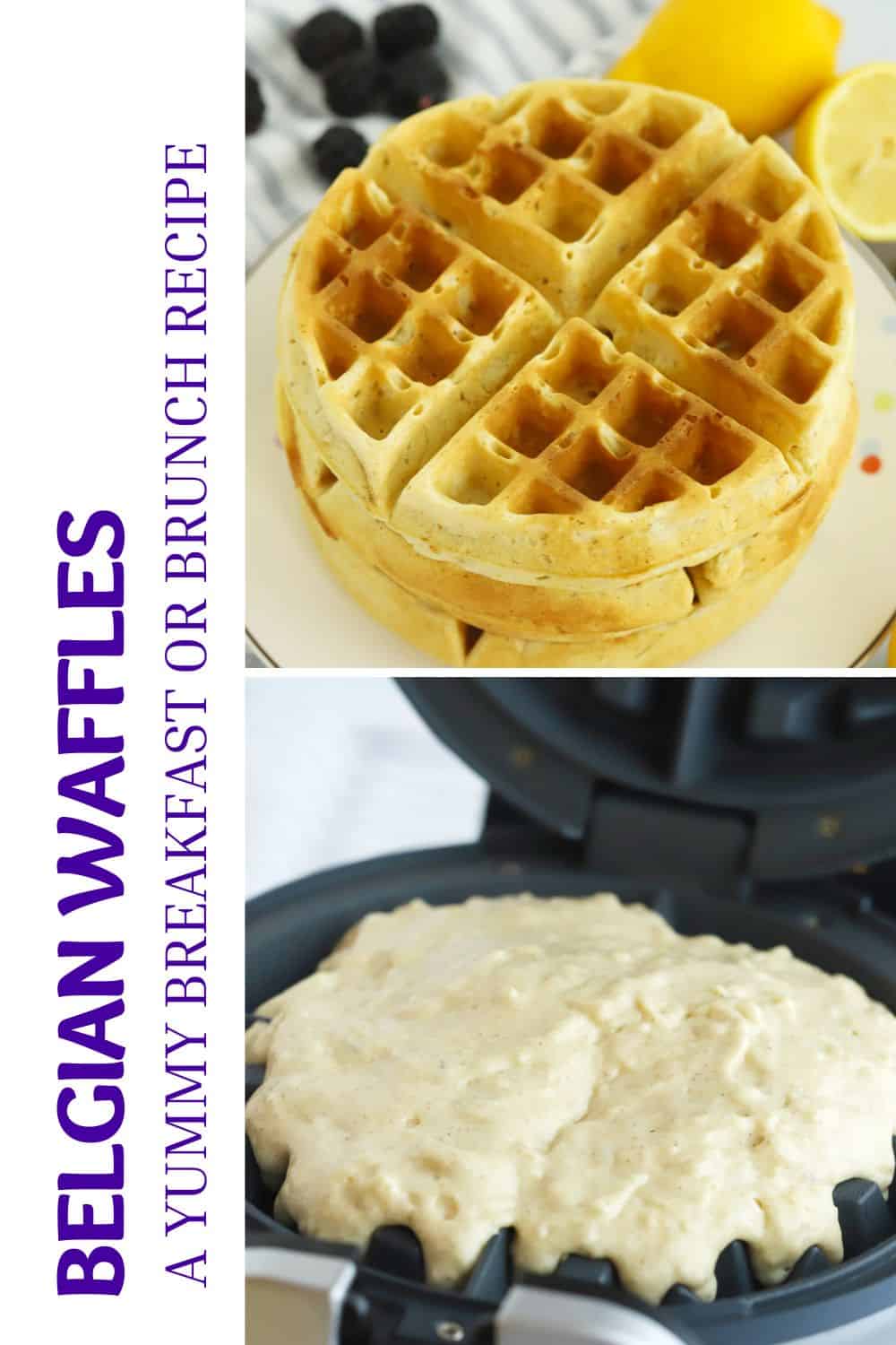 Homemade Belgian Waffles Recipe The Carefree Kitchen