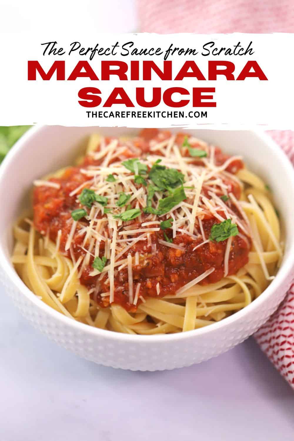 Simple Marinara Sauce from Scratch The Carefree Kitchen