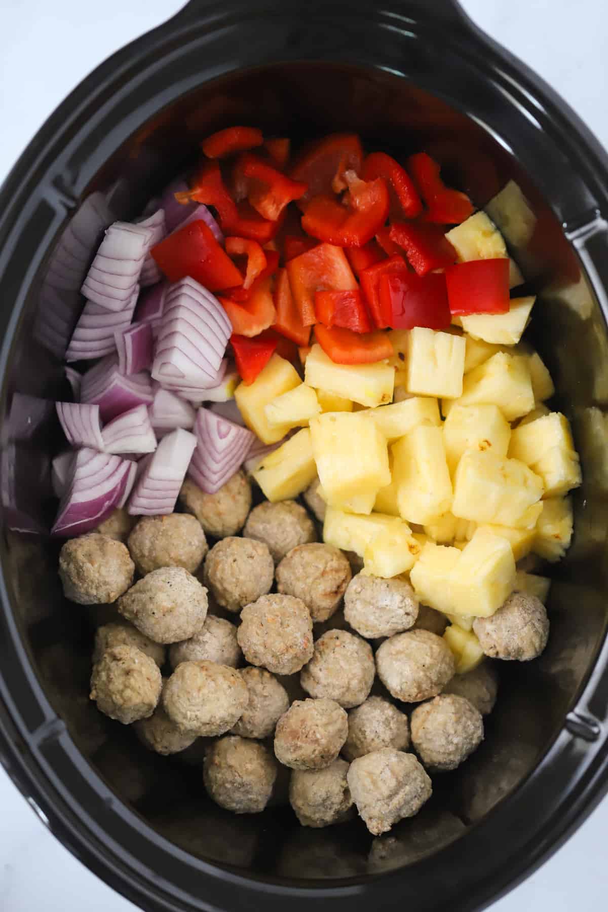 Crockpot Sweet and Sour Meatballs - The Carefree Kitchen