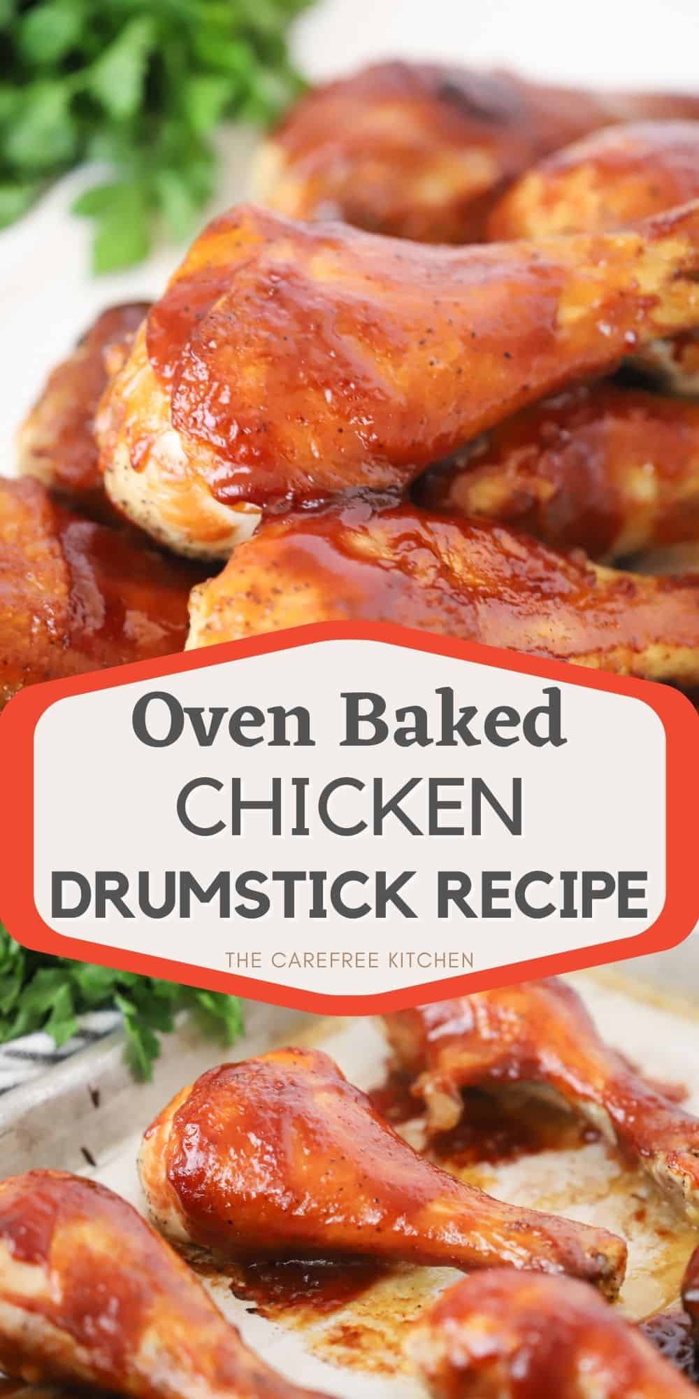 BBQ Chicken Drumsticks - The Carefree Kitchen
