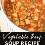 ground beef vegetable soup