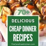 quick and cheap dinner, cheap recipes, meal ideas cheap