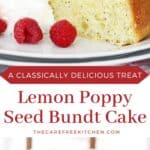 lemon poppyseed bundt cake recipe