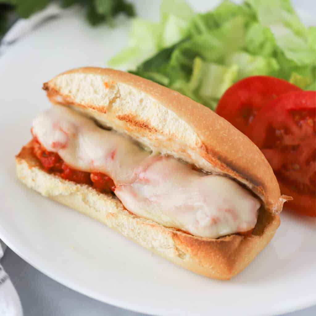 meatball sub sandwich, cheap meal ideas.