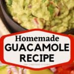 homemade guacamole recipe