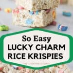 no bake lucky charm rice krispies recipe