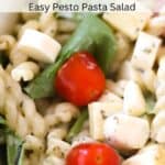 creamy pesto ranch pasta salad