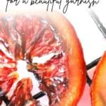 Make your own candied citrus garnish
