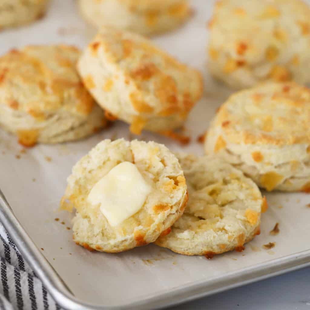 Cheddar Biscuits Recipe - The Carefree Kitchen