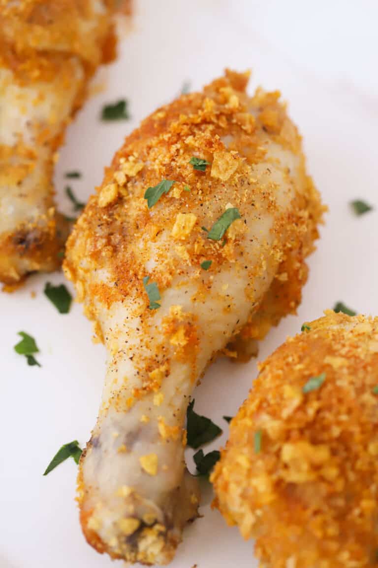 Easy Oven Baked Cornflake Chicken Recipe - The Carefree Kitchen