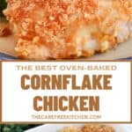 How to make Easy Oven Baked Cornflake Chicken for a great dinner recipe