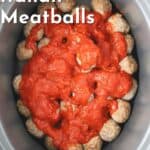 recipe for Crockpot Italian Meatballs