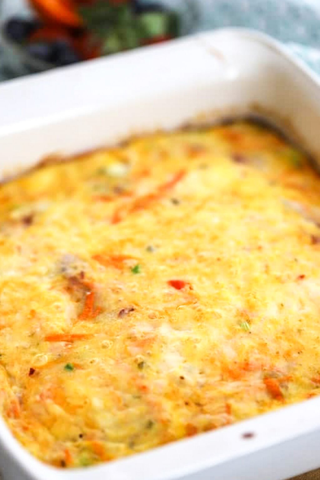 Sweet Potato Breakfast Casserole - The Carefree Kitchen