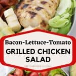 grilled chicken blt salad