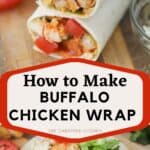 easy buffalo chicken wrap recipe