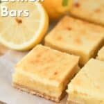 recipe for creamy lemon bars