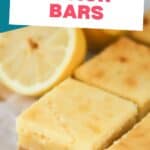 creamy lemon bars recipe