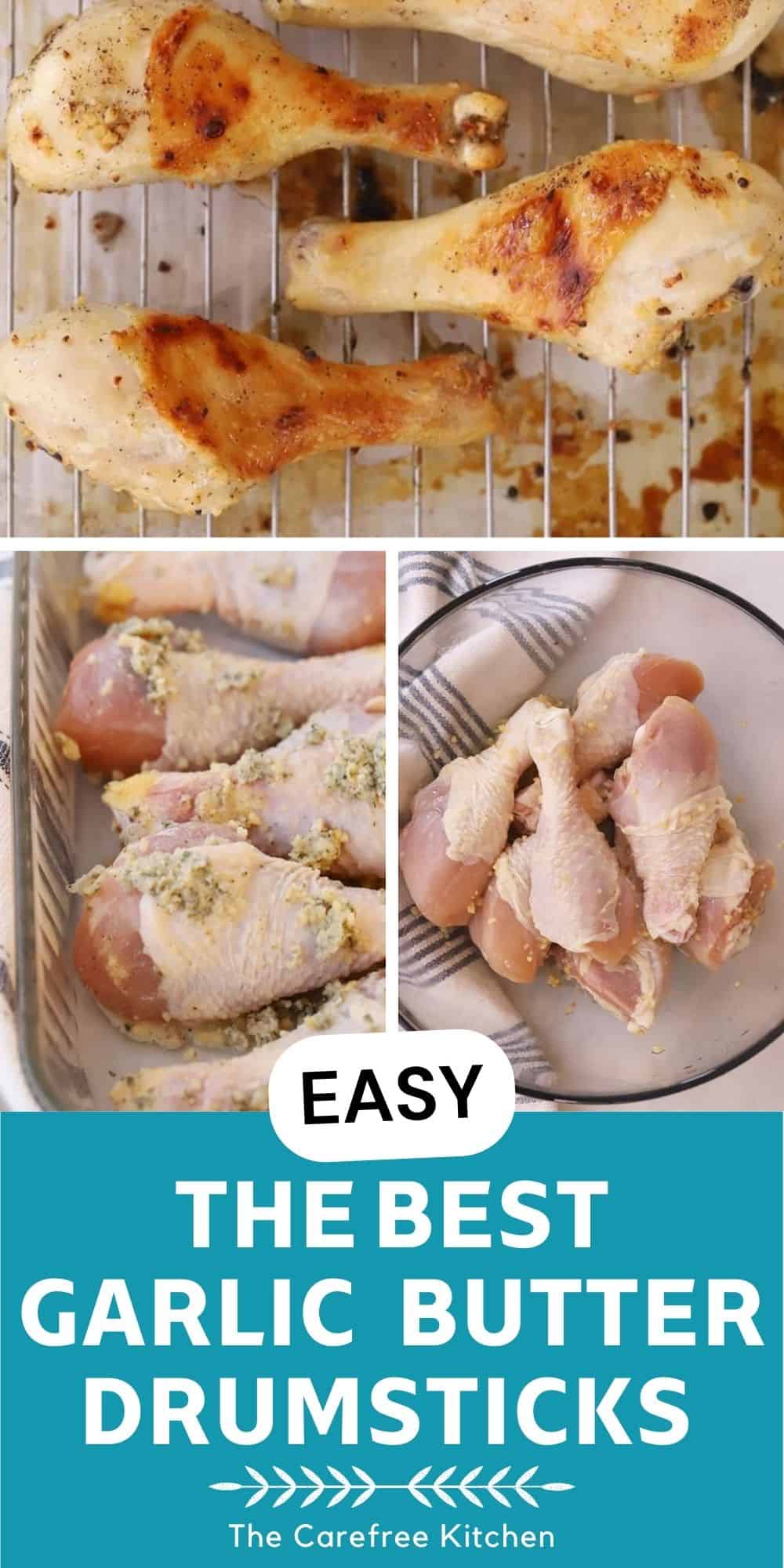 Garlic Butter Drumsticks Recipe The Carefree Kitchen