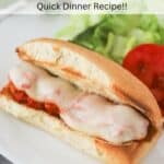 easy meatball sub sandwiches, easy dinner recipe