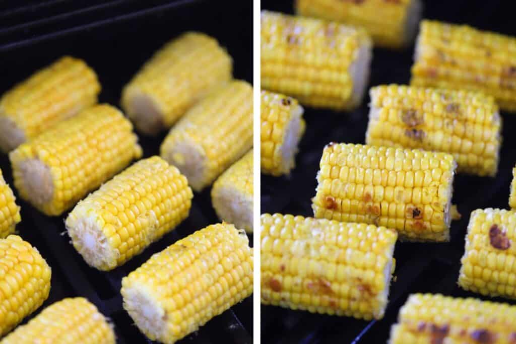 Grilled mexican street corn on the cob; easy elote recipe. Best grilled corn on the cob.