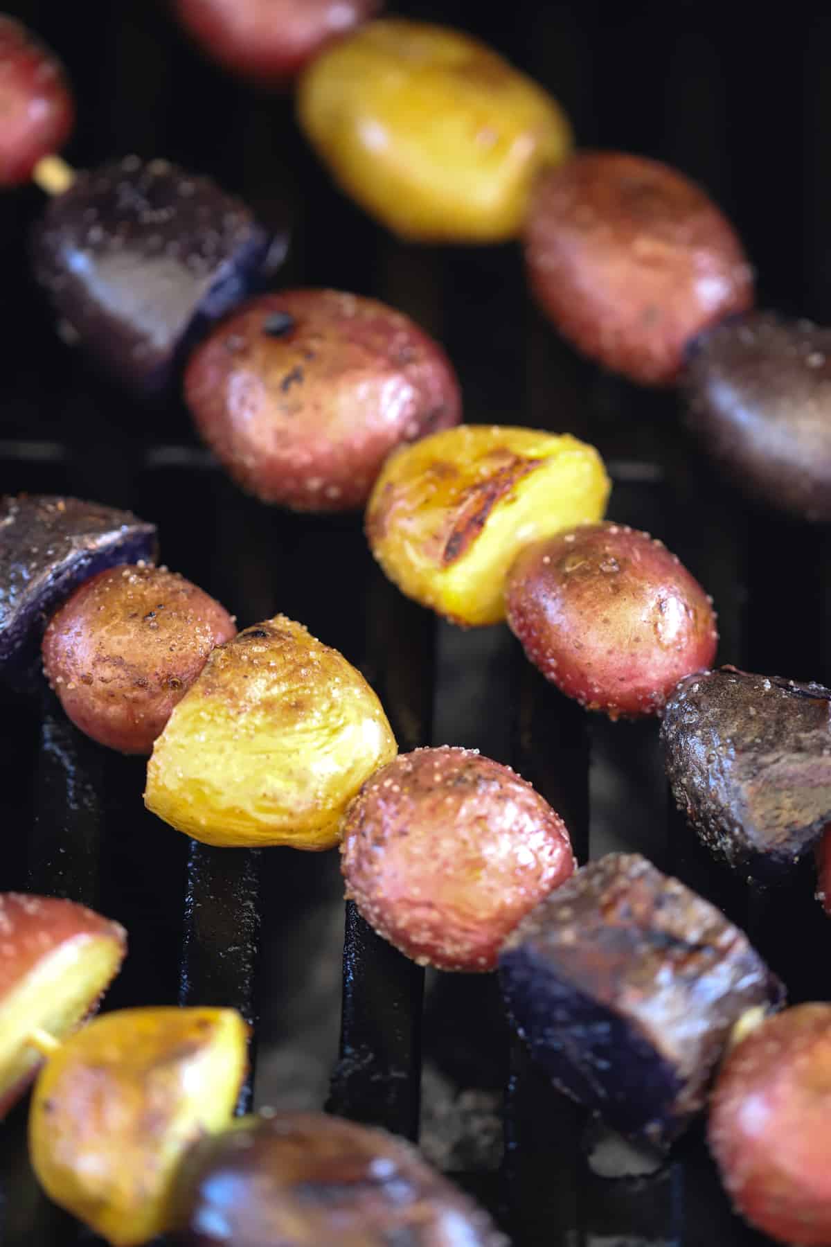 Grilled Baby Potatoes The Carefree Kitchen