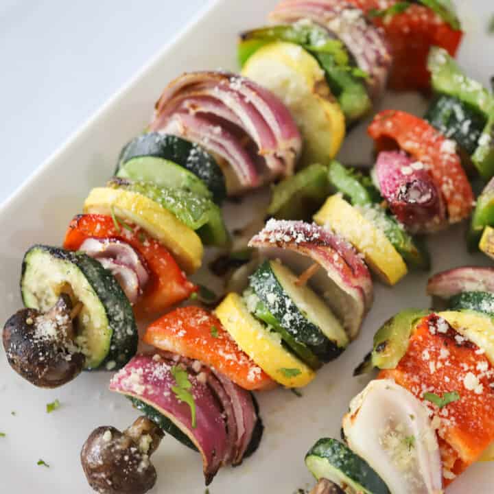 Grilled Veggie Kabobs The Carefree Kitchen