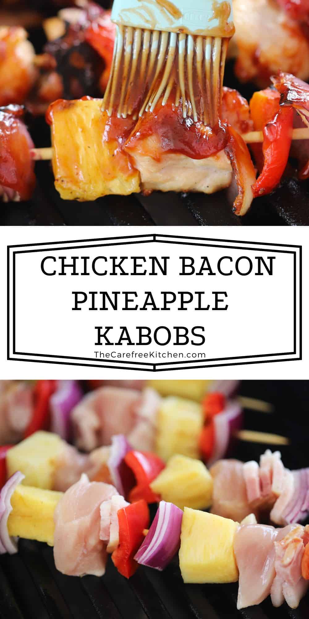 Grilled Pineapple Chicken Skewers The Carefree Kitchen