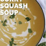 creamy curry squash soup recipe