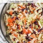 easy coleslaw side dish recipe