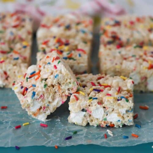 funfetti rice krispy treats