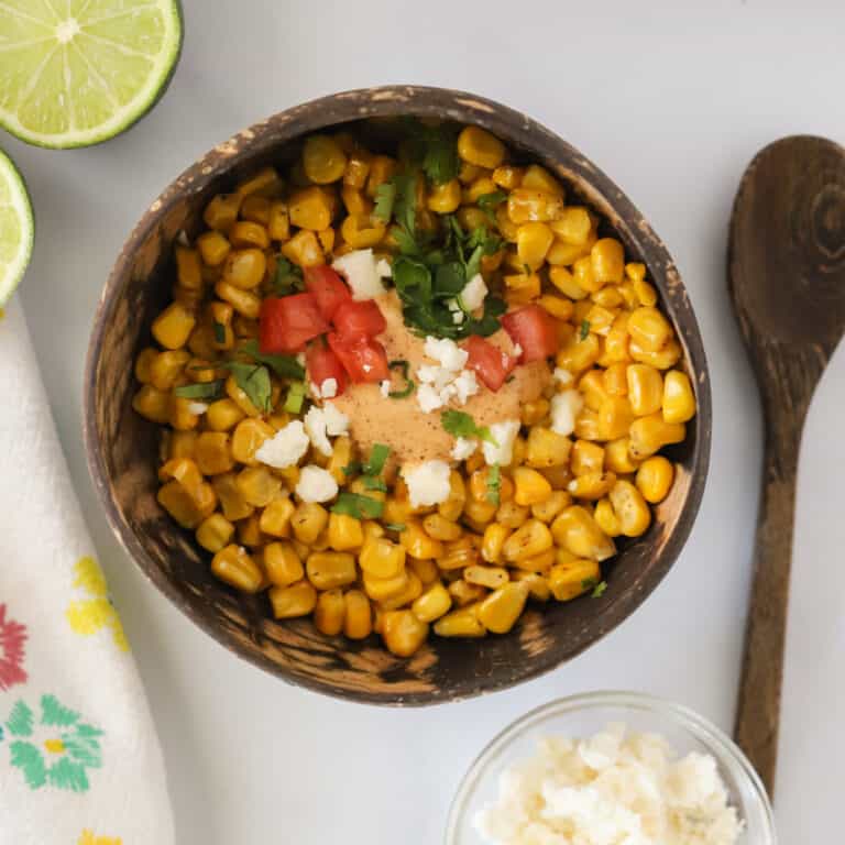 Mexican Street Corn Off The Cob The Carefree Kitchen