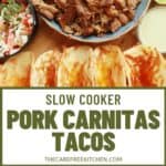 How to make the best pork carnitas tacos with a slow cooker recipe