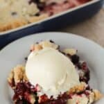 easy to make berry cobbler recipe with cake mix.